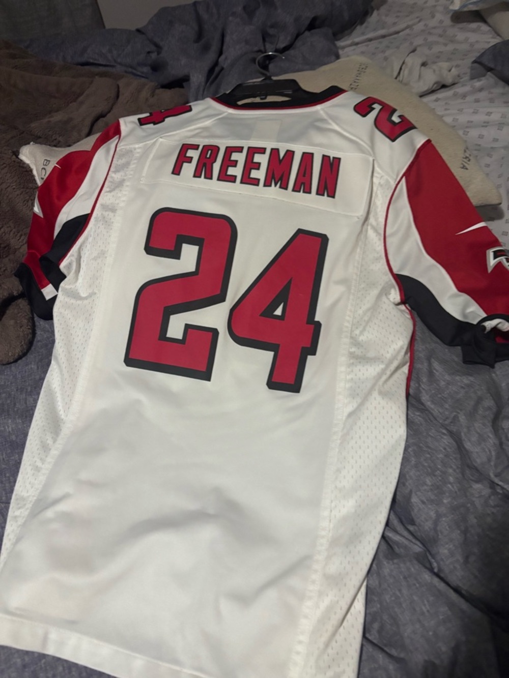 Atlanta Falcons #24 Freeman White Football Jersey